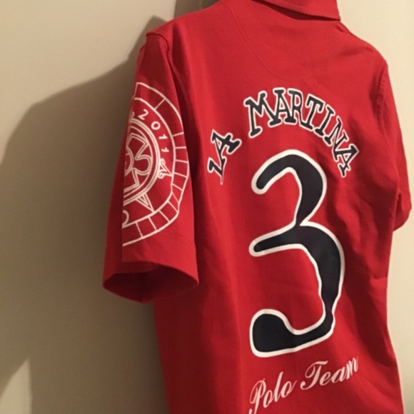 🔥NWOT, LA MARTINA, see pics, large, chest=20, sleeves=9, length=25, buy now 🔥 - Picture 13 of 14